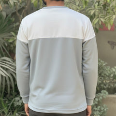 Men’s Full Sleeve Lining Print T-Shirt | Premium Quality Casual Wear – Comfortable & Easy Wash (Large)